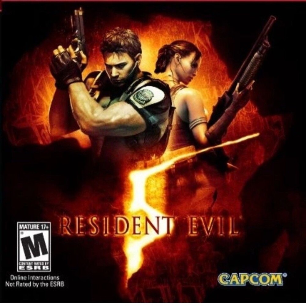 Resident Evil 5 Video Game PS3 PlayStation 3 with Case Capcom